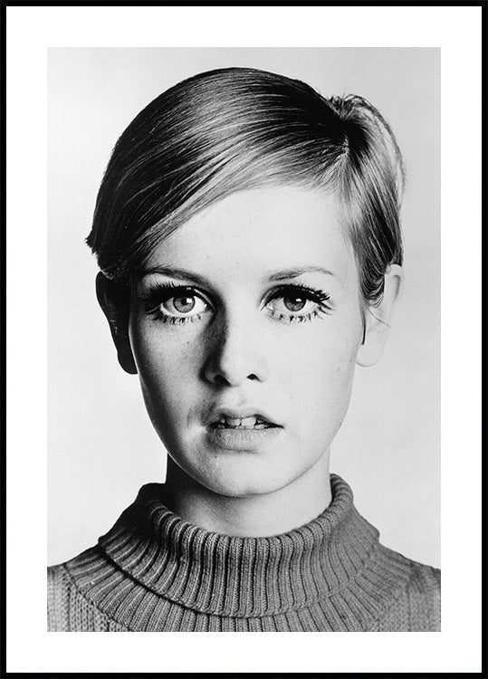 Supermodel Twiggy Plakat - Posterbox.dk