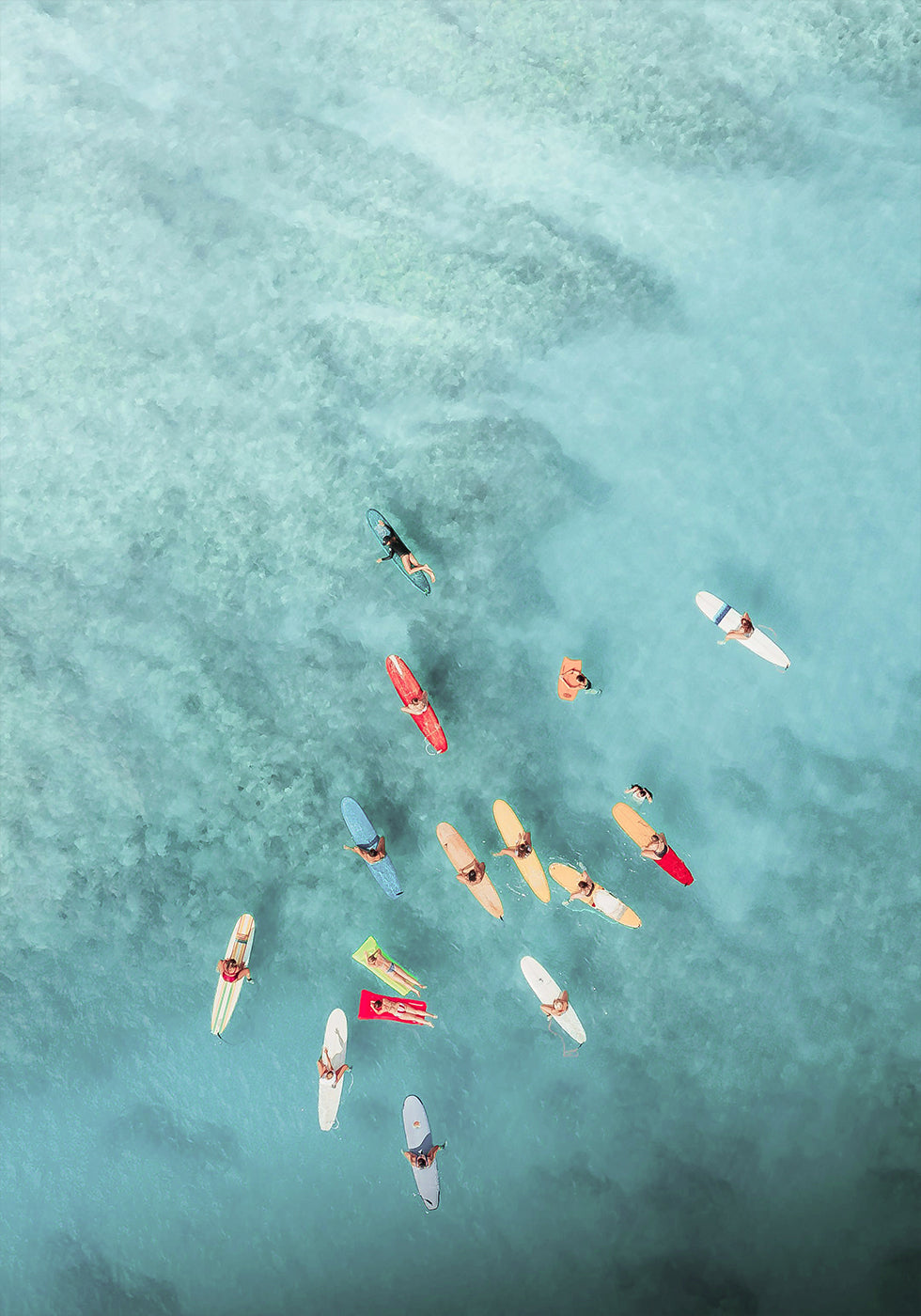 Surfers at Sea Plakat