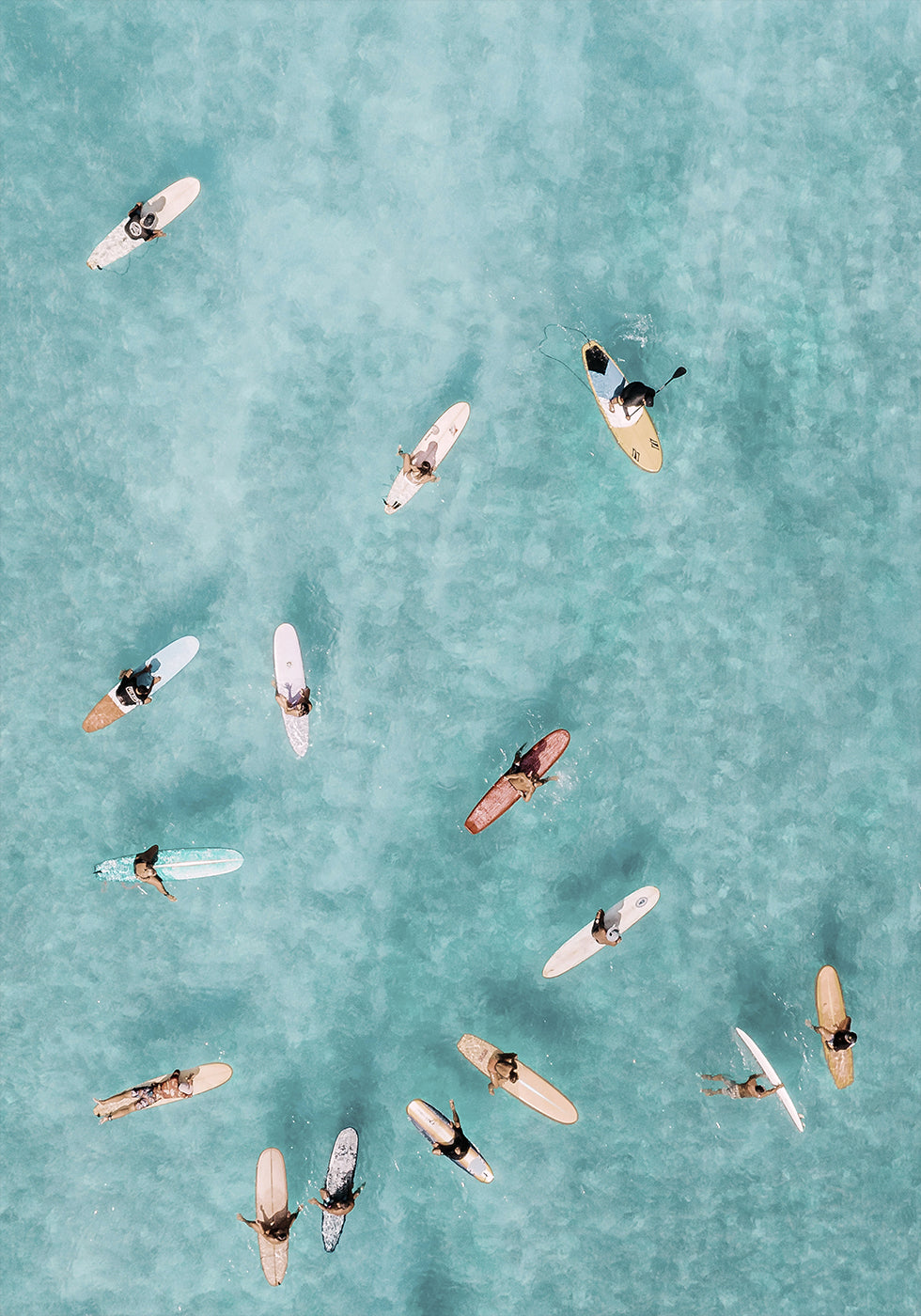 Surfers at Sea No.2  Plakat