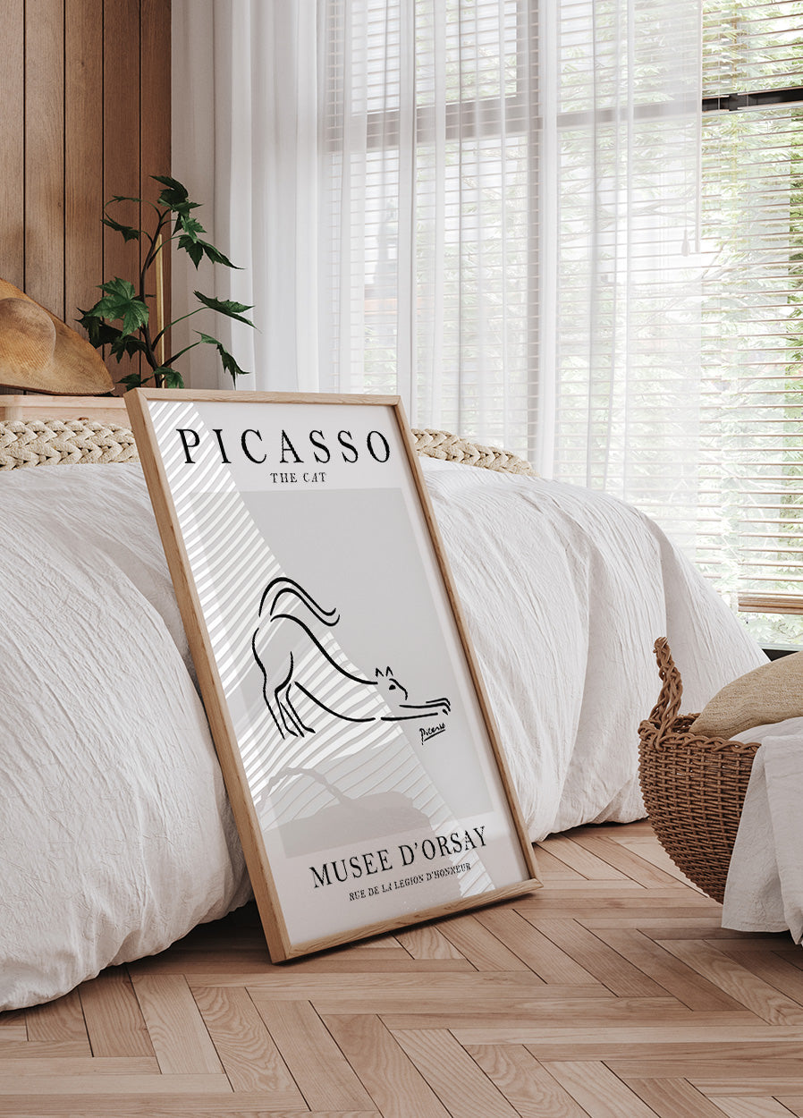 The Cat Picasso Plakat - Posterbox.dk
