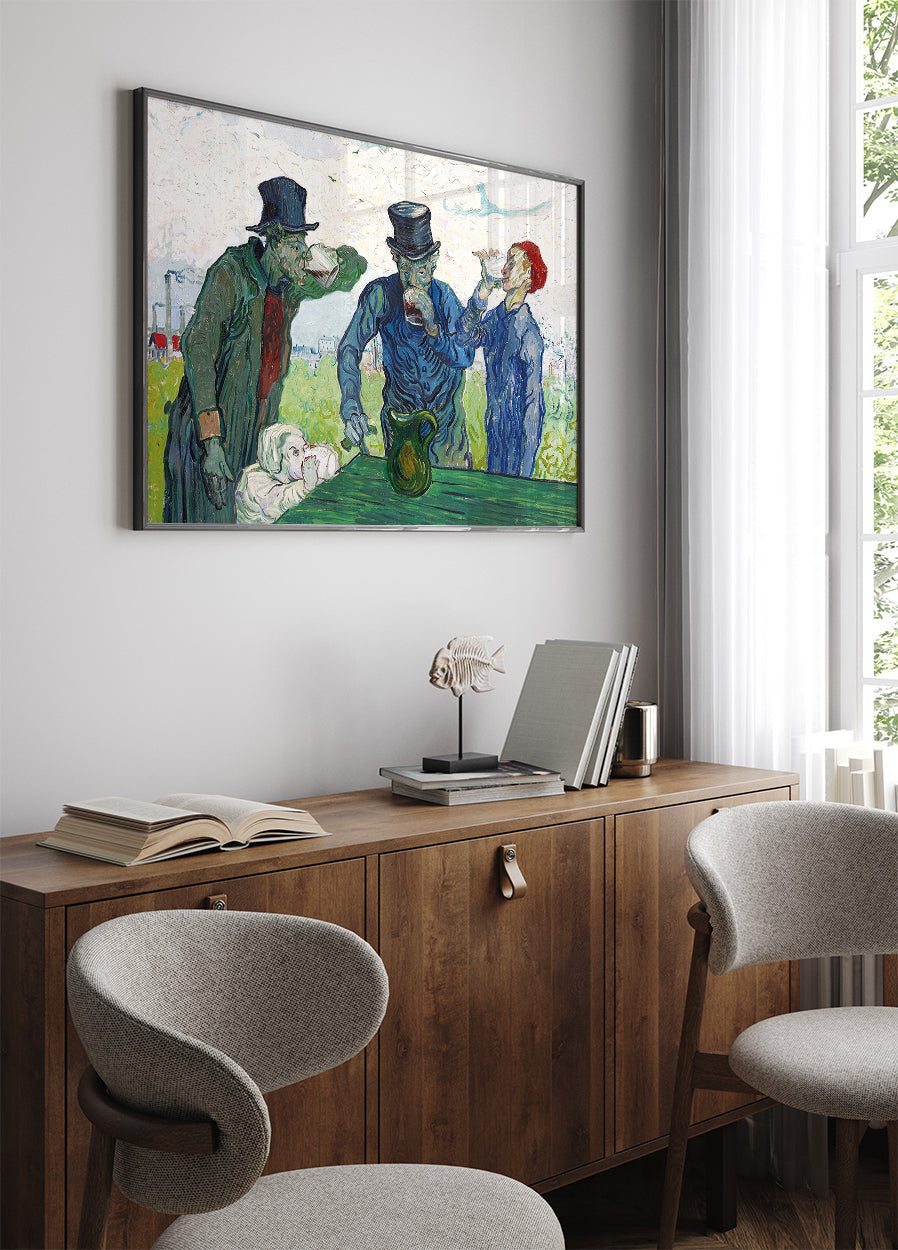 The Drinkers By Vincent van Gogh Plakat - Posterbox.dk