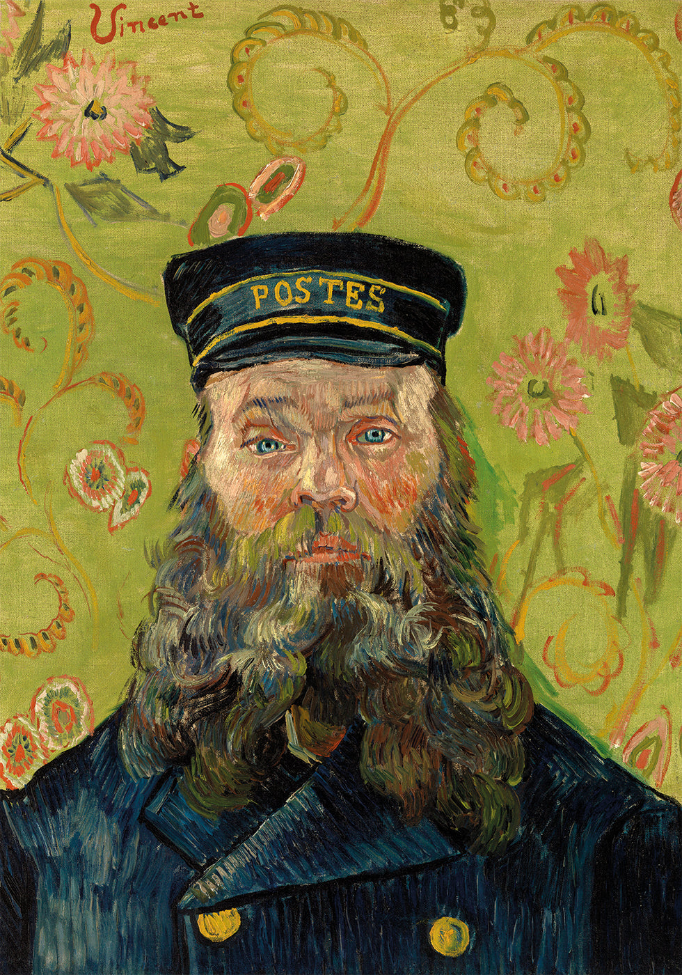 The Postman By Vincent van Gogh Plakat - Posterbox.dk