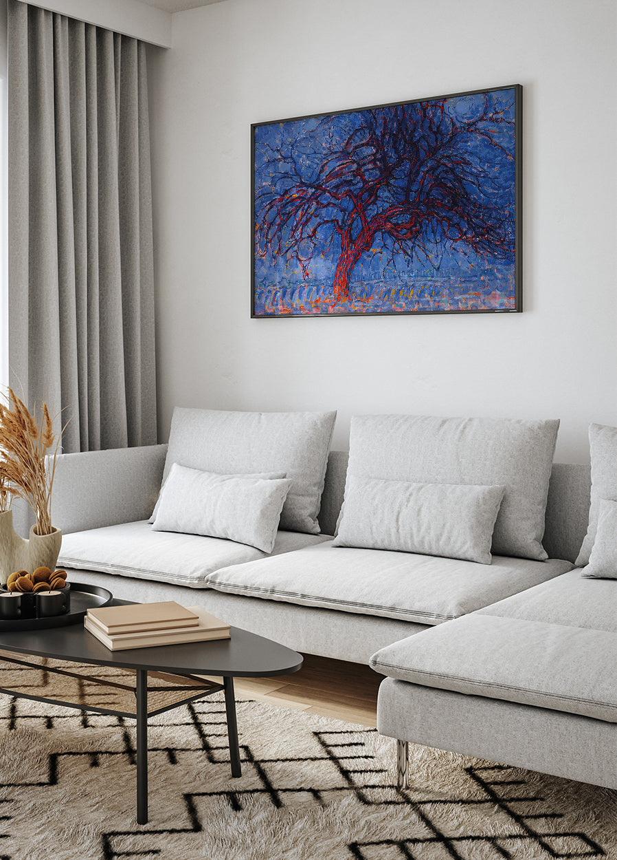 The Red Tree By Piet Mondrian Plakat - Posterbox.dk