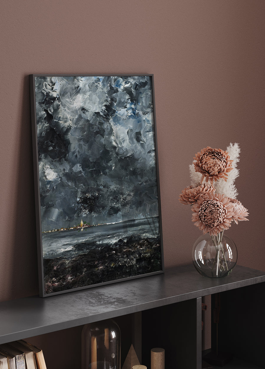 The Town By August Strindberg Plakat - Posterbox.dk