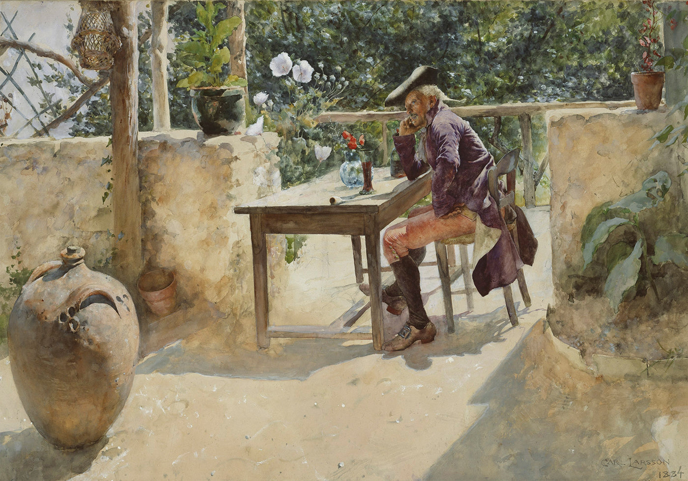 The Vine By Carl Larsson Plakat - Posterbox.dk