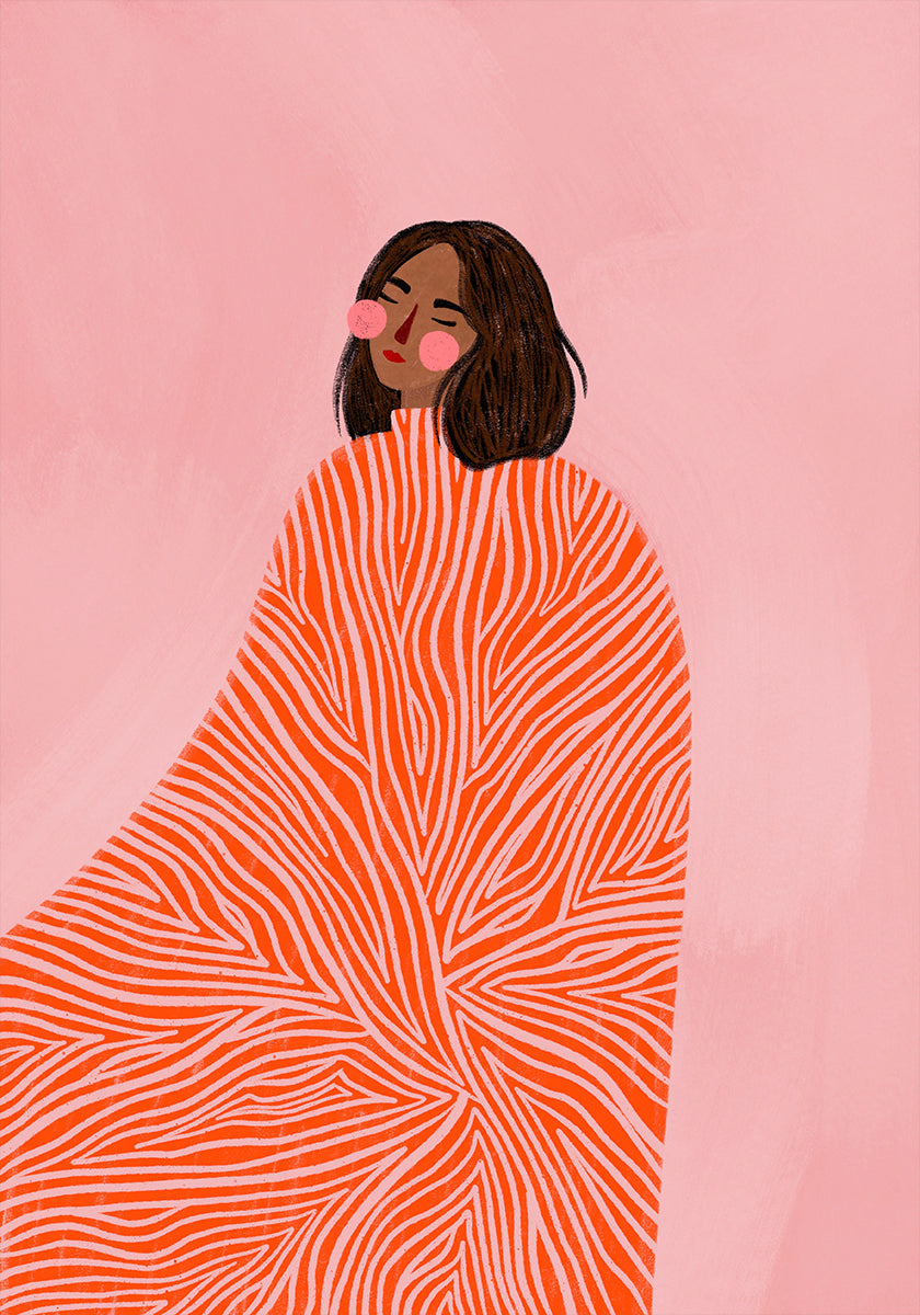 The Woman With the Swirls Plakat