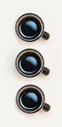Three Cups Of Coffee Plakat - Posterbox.dk