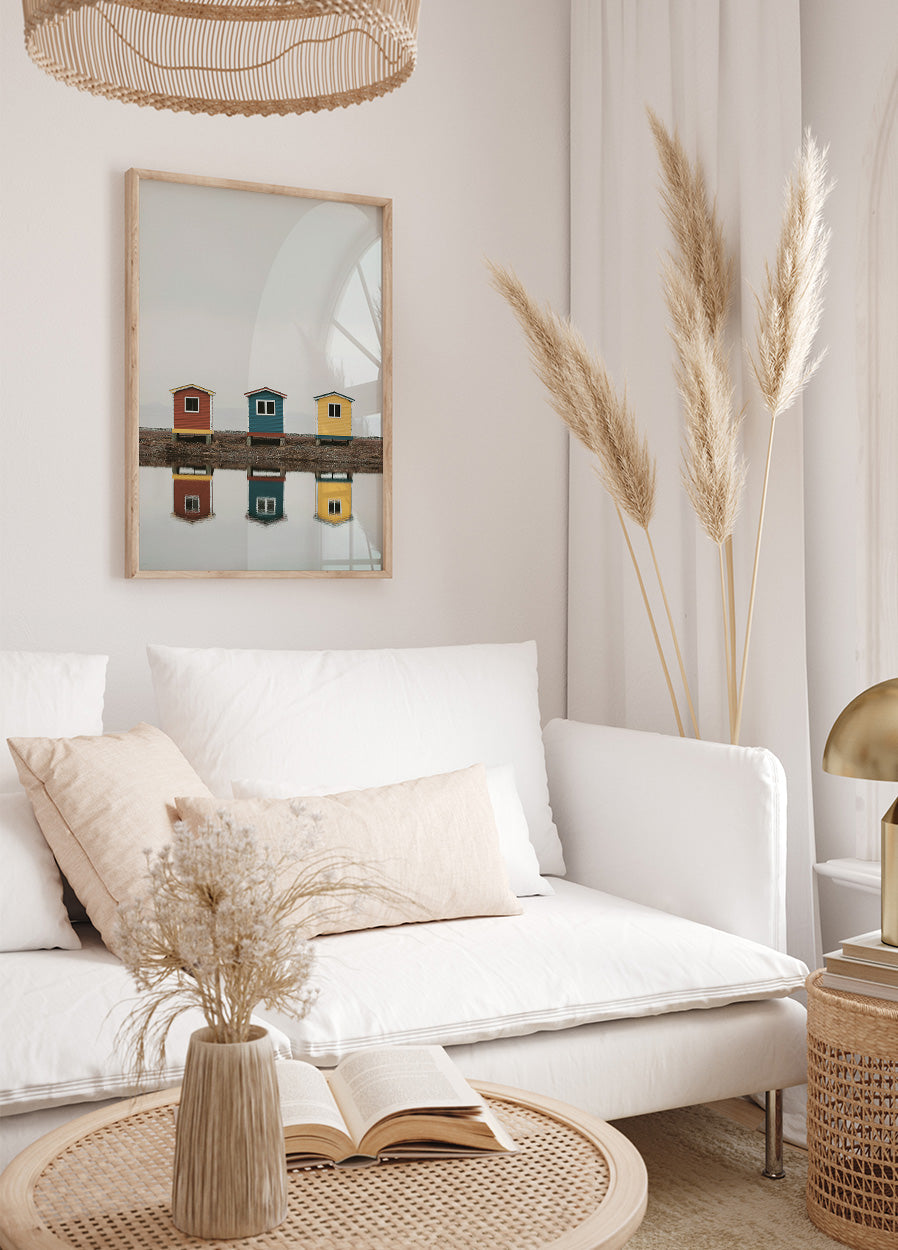 Three Cute Building in Cavendish, Canada Plakat - Posterbox.dk