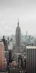 Skyline of New York City with the Empire State Building Plakat - Posterbox.dk