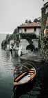 View Of The City From Lake Como Plakat - Posterbox.dk