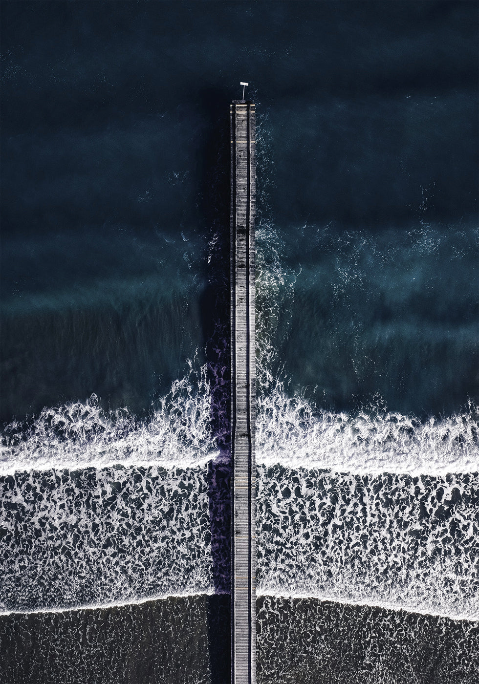 Pier Over Turquoise Waters Plakat - Posterbox.dk