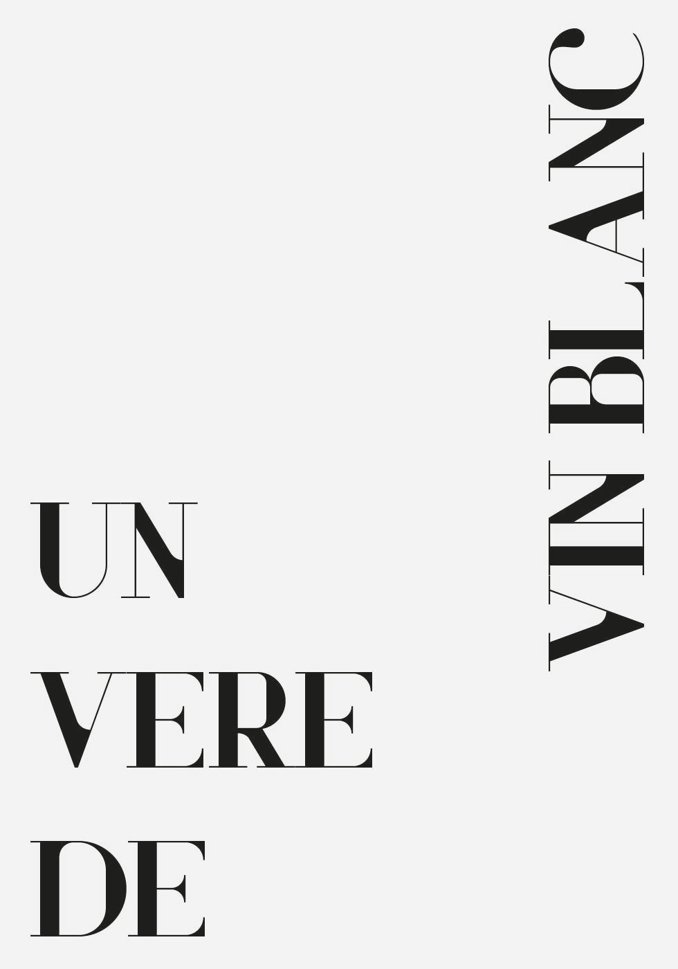 Vin Blanc Plakat - Posterbox.dk