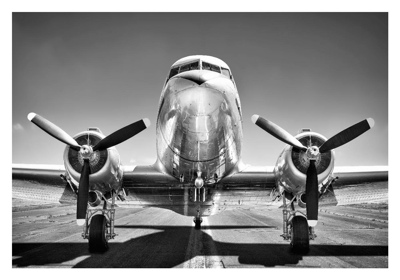 Vintage Airplane Plakat - Posterbox.no