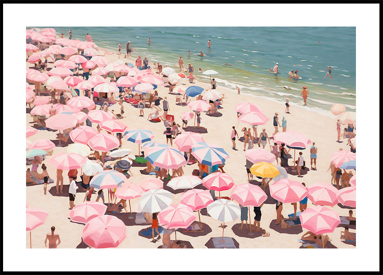 Vintage Beach Plakat - Posterbox.dk