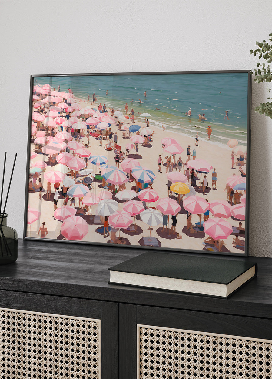 Vintage Beach Plakat - Posterbox.dk