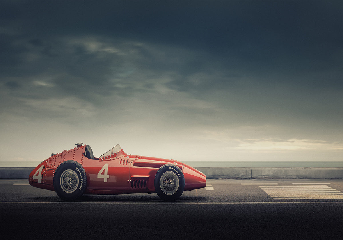 Maserati F250 Plakat