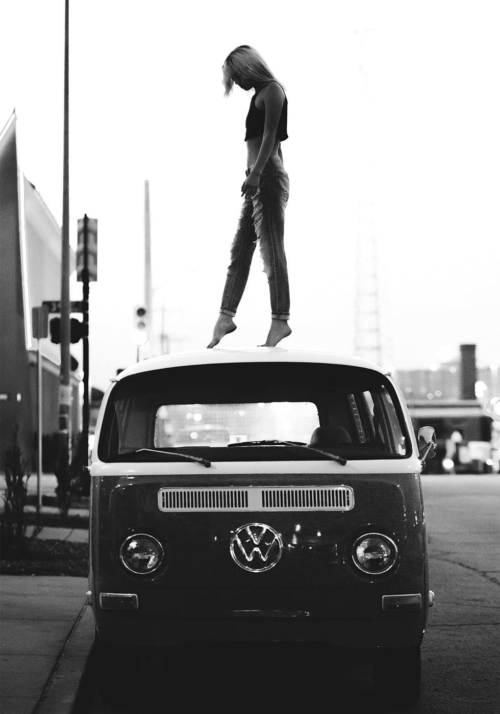 Volkswagen Girl Plakat - Posterbox.dk