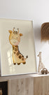 Watercolor Giraffe Plakat - Posterbox.dk