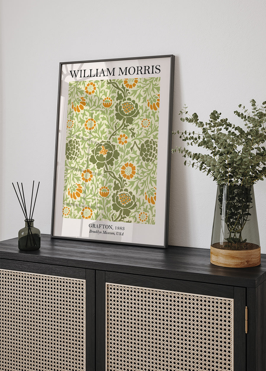 William Morris Grafton Plakat