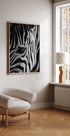 Zebra Eye Plakat - Posterbox.dk