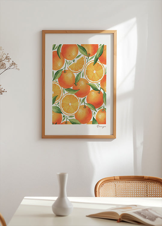 Framed Oranges (NEW) - Posterbox