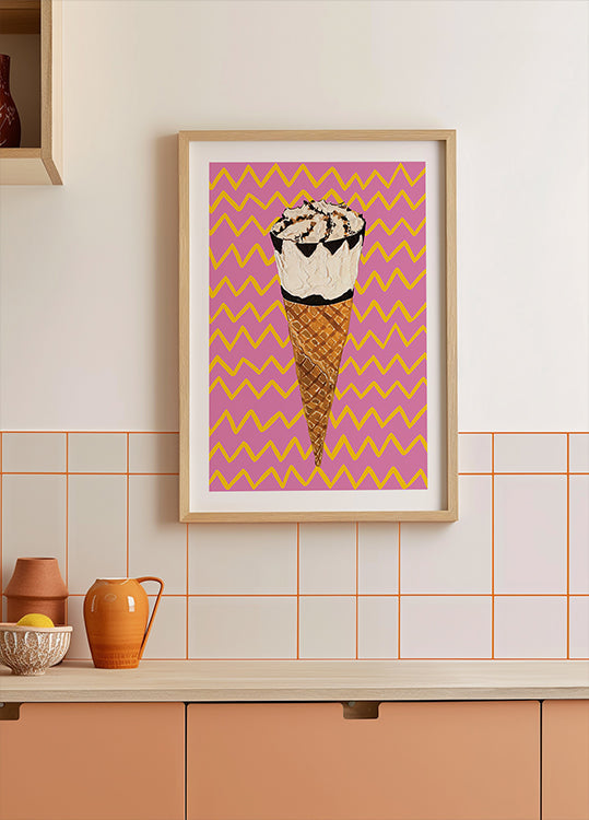 Cornetto Pink Plakat - Posterbox