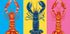 Lobster Langoustines Pop Art Plakat - Posterbox