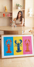 Lobster Langoustines Pop Art Plakat - Posterbox