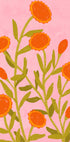 Vibrant Orange Flowers Plakat - Posterbox