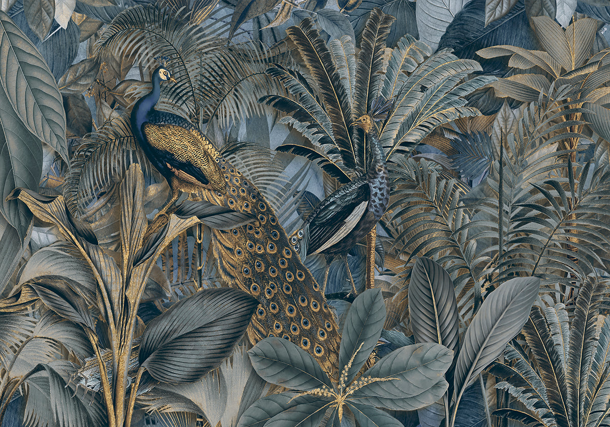 Jungle Birds Garden No3 Plakat - Posterbox