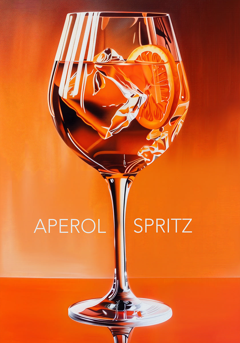 Aperol Spritz Orange Plakat - Posterbox
