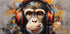 DJ Monkey Plakat - Posterbox