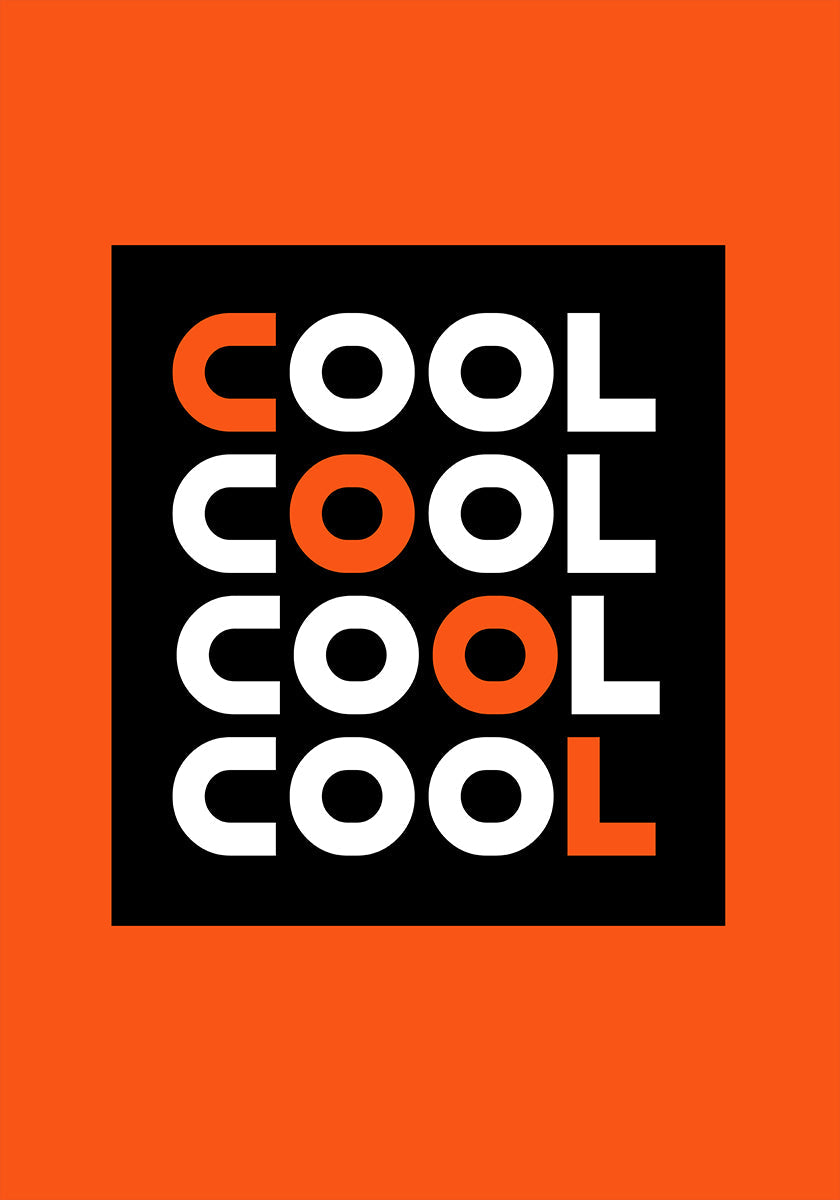 Four Times Cool Plakat - Posterbox