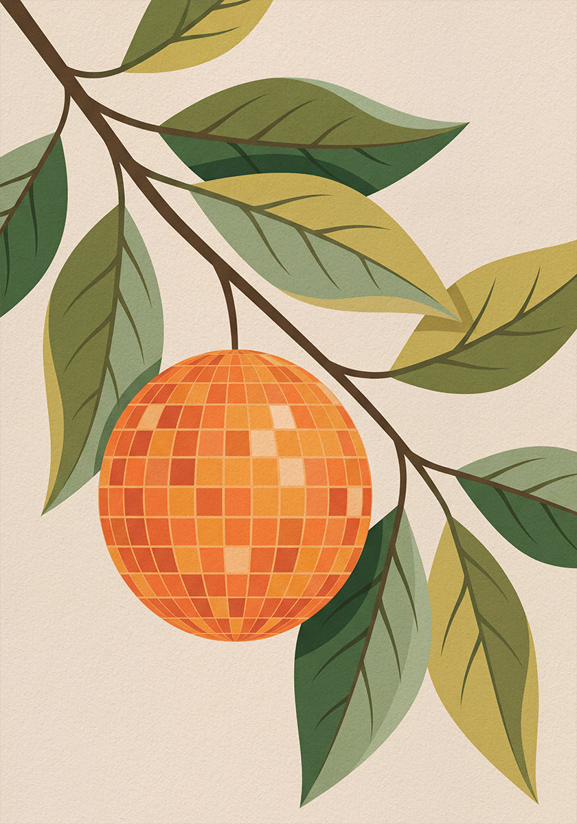 Disco Orange (NEW) - Posterbox