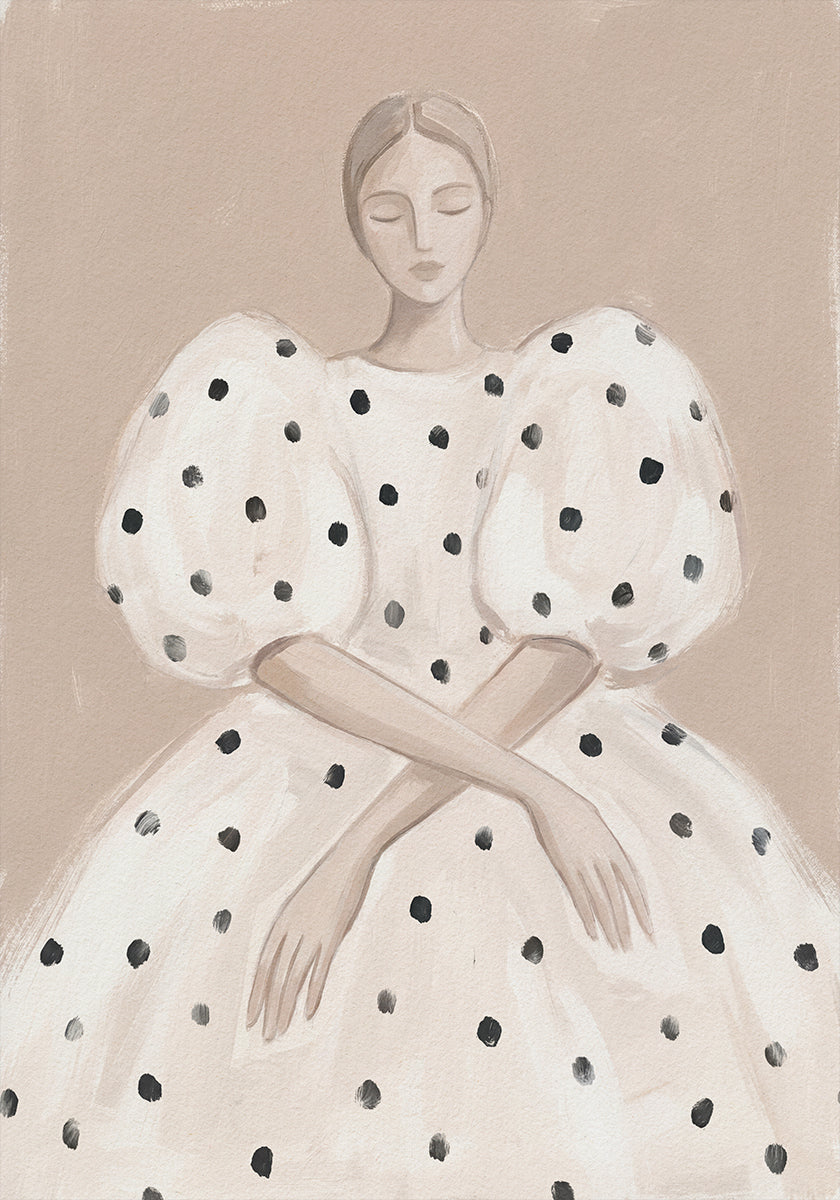 Polka Dotted Dress (NEW) - Posterbox