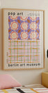 Berlin Art Museum Pop Art Plakat - Posterbox