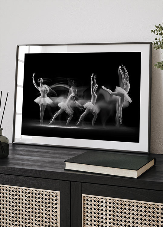 Balerina Art Wave - Posterbox