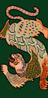 Asiantiger Green Plakat - Posterbox