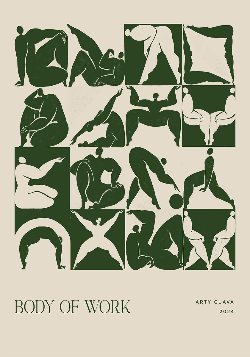 Body of Work (forest) Plakat - Posterbox