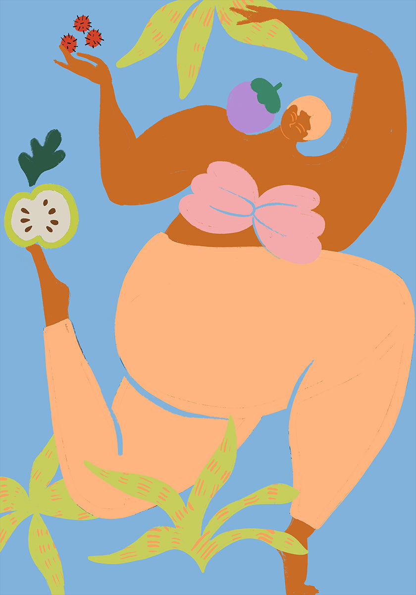 Fruity Run Plakat - Posterbox