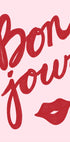 Bonjour Kiss Plakat - Posterbox