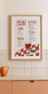 Italian Cuisine Delight  Plakat - Posterbox
