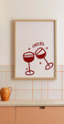Wine Glass Celebration Plakat - Posterbox