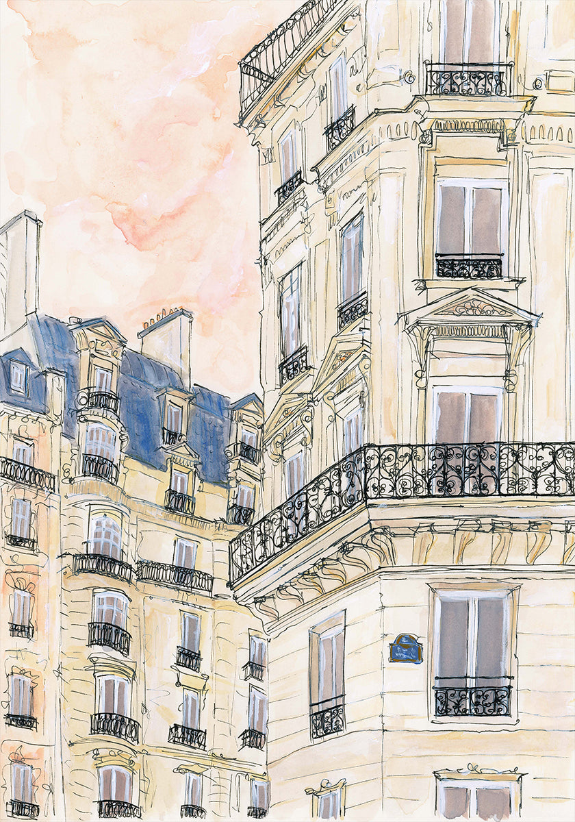 Parisian Street Corner (NEW) - Posterbox