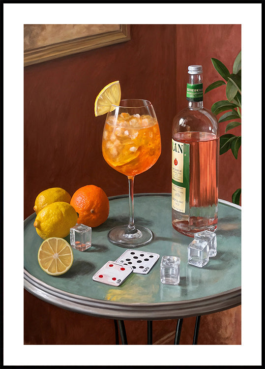 Aperitivo Still Life Poster - Posterbox