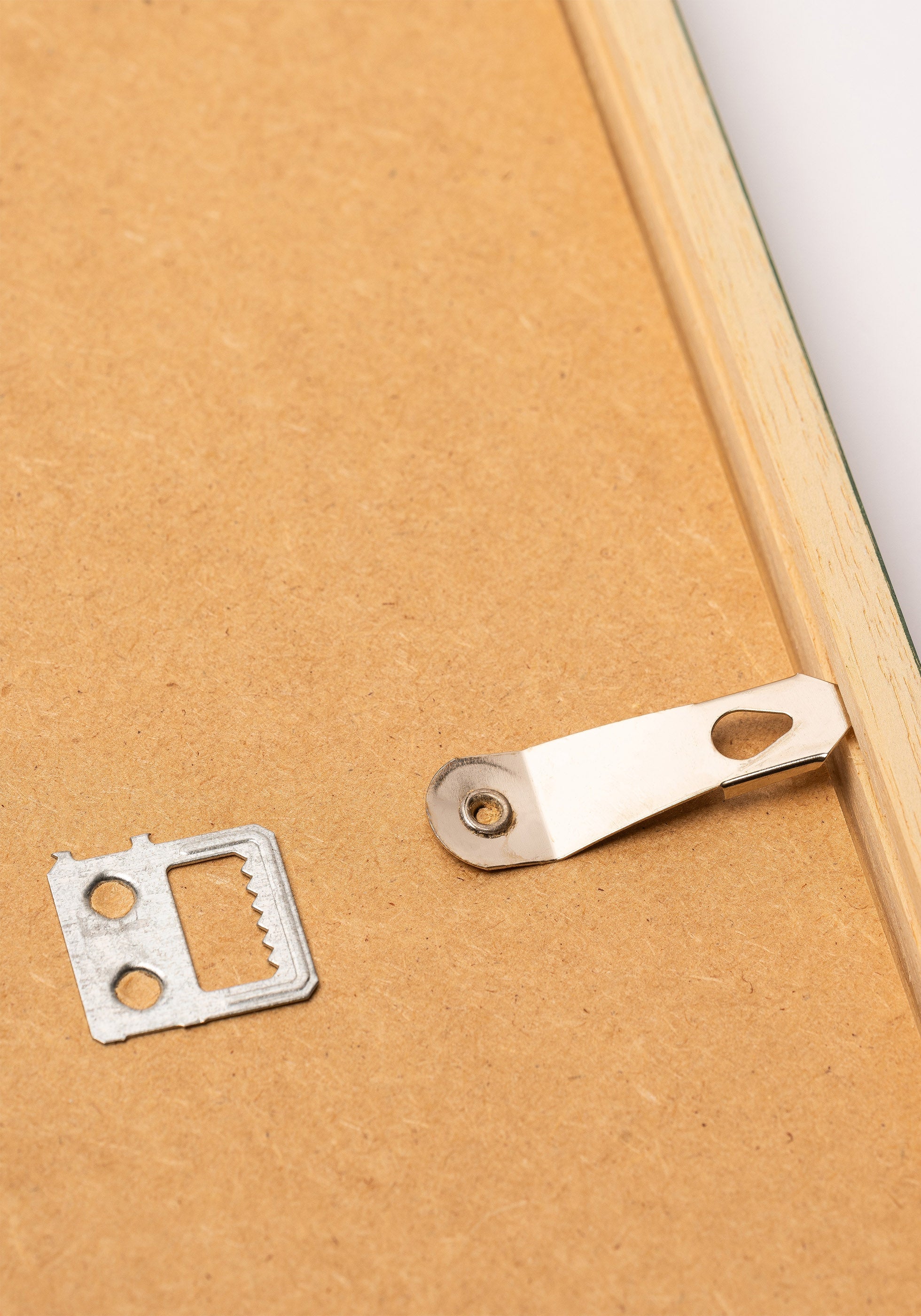 Sort Træramme, Kvadrat Plakat