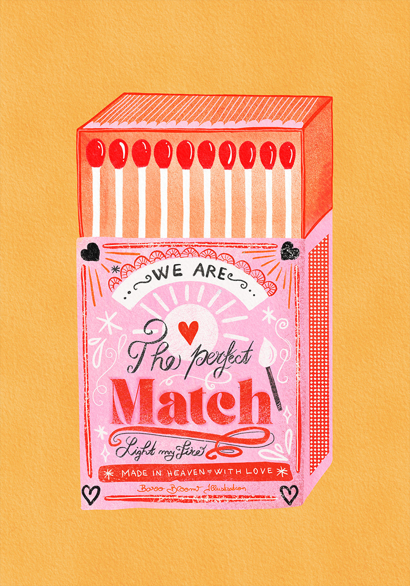 Match Box - The Perfect Match Plakat - Posterbox