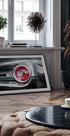 American classic car Galaxie 500 1964 Rear Plakat - Posterbox