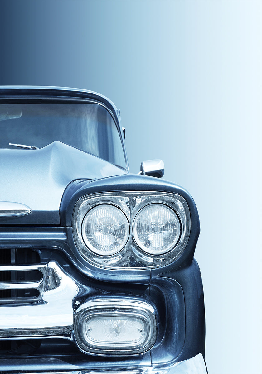 American classic car Pickup Apache 1958 Plakat - Posterbox