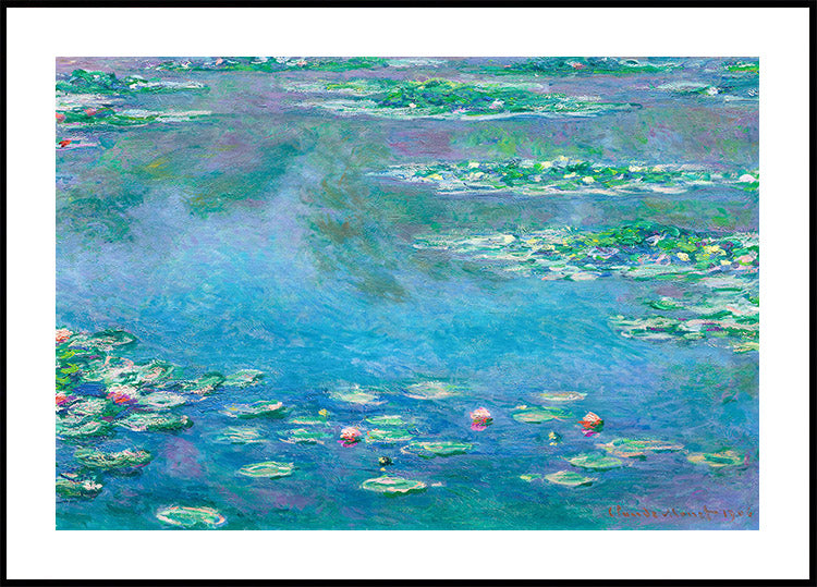 Water Lilies by Claude Monet 1906 Plakat